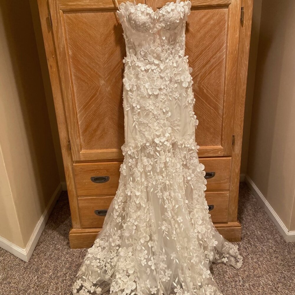 GALIA LAHAV "CARRIE" BRIDAL GOWN - Picture 1 of 6